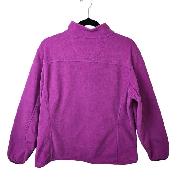LL Bean‎ Women's  Polartec Fleece Full Zip Jacket - Picture 6 of 8